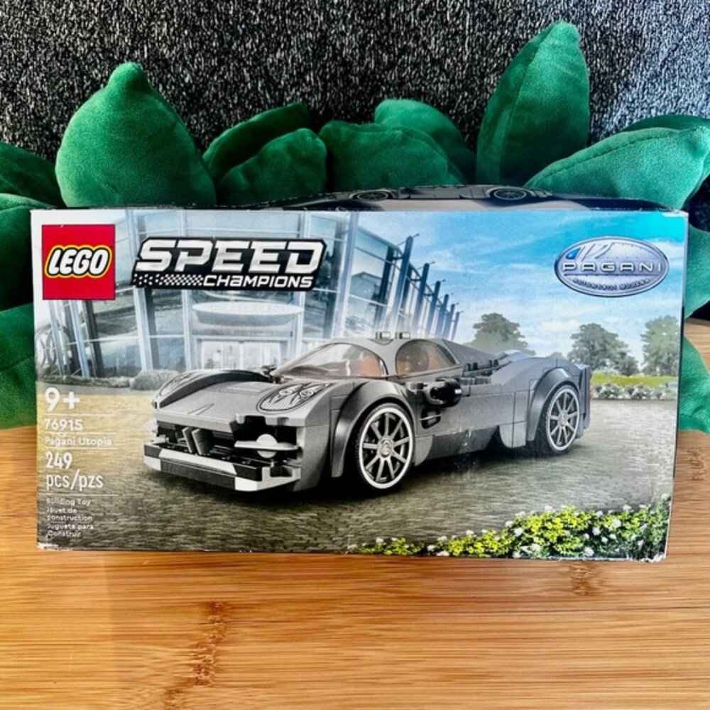LEGO 76915 Speed Champions Pagani Utopia Race Car Building Toy Set 249 Pcs